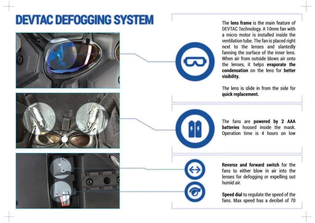 DEVTAC DEFOGGING SYSTEM aresmaxima.com